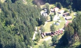Een mooie rondvlucht over de camping